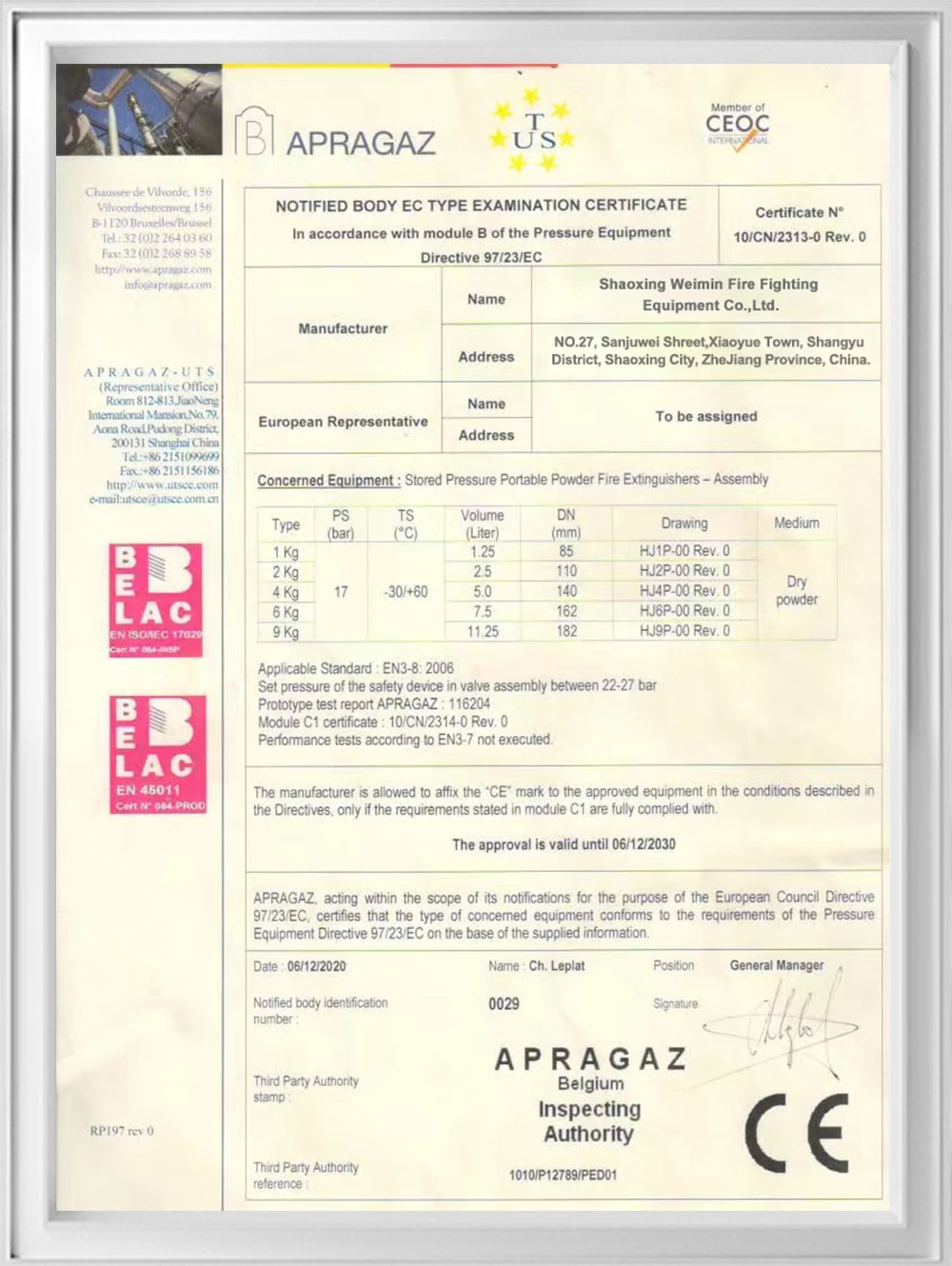 Certifications & Market Compliance Certifications & Market Compliance